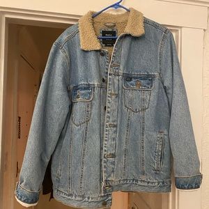 RVCA Mens Denim trucker jacket - size Medium